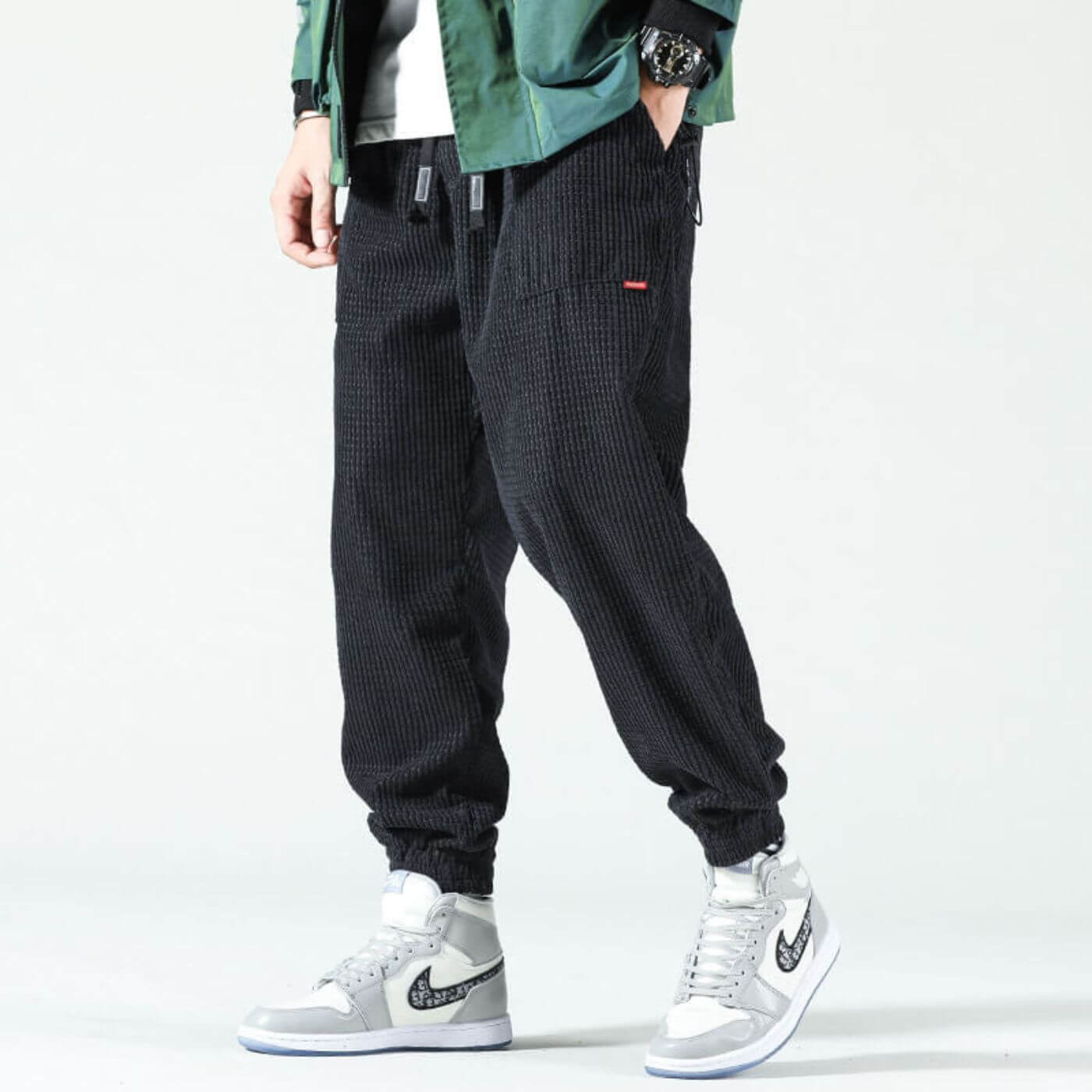 Rugged Corduroy Casual Pants