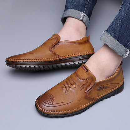 Men's Slip On Loafers Comfortable Non Slip Shoes
