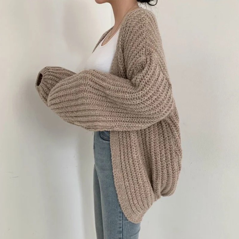 Women's Cozy Long Sleeve Cardigan