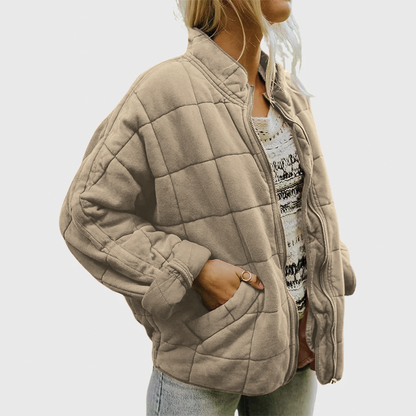 Warm Padded Zip Up Jacket