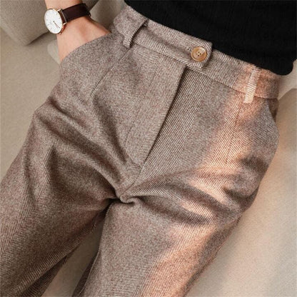 Slim Fit Dress Pants - Olytrend