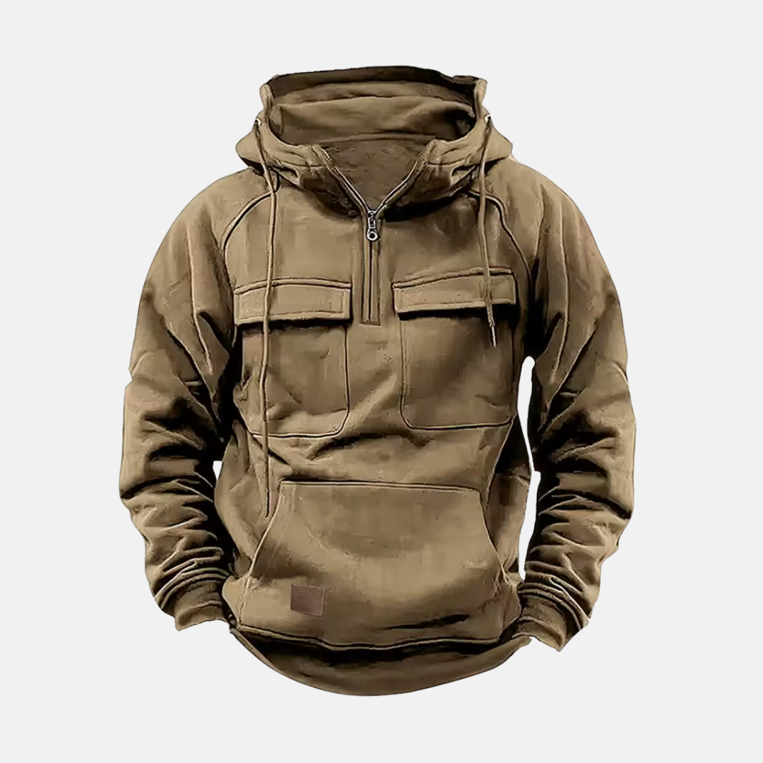 Comfortable Loose Fit Hooded Jacket