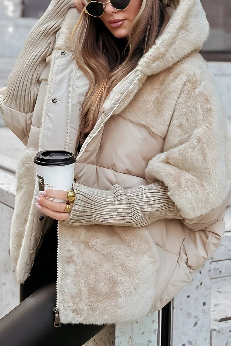 Warm Hooded Women's Winter Parka Coat
