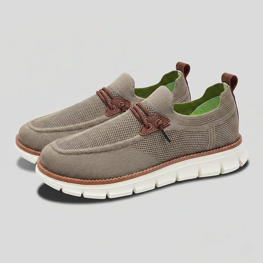Casual Navy Slip On Shoe