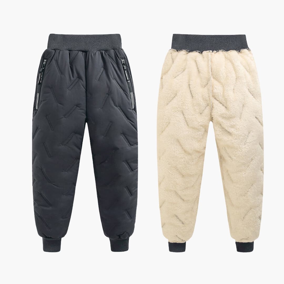 Kids Soft Stretchy Quilted Trousers