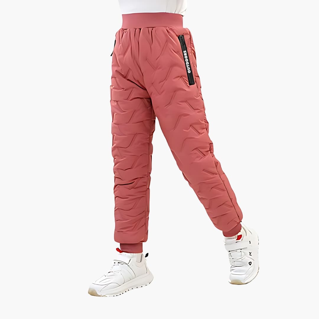 Kids Soft Stretchy Quilted Trousers