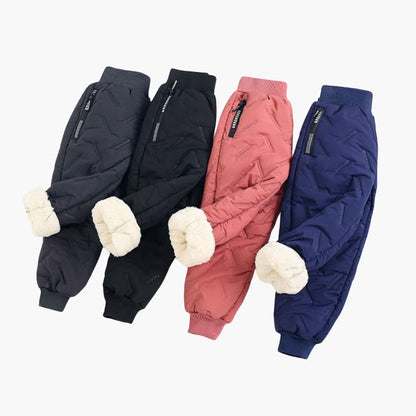Kids Soft Stretchy Quilted Trousers