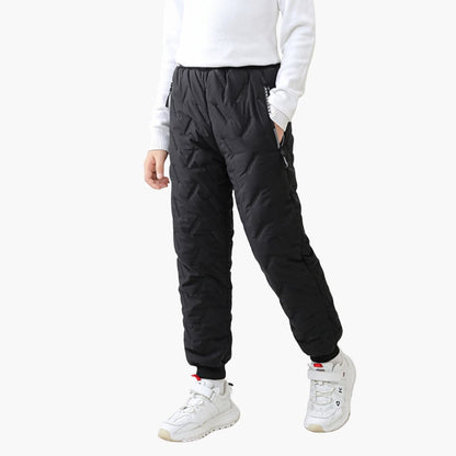 Kids Soft Stretchy Quilted Trousers