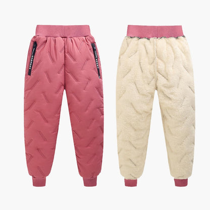 Kids Soft Stretchy Quilted Trousers