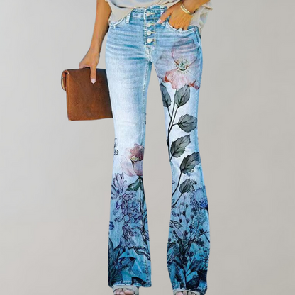 Fashionable Women's Slim Fit Jeans Pants