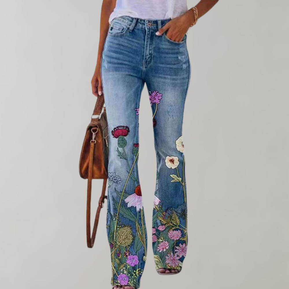 Fashionable Slim Fit Jeans for Ladies
