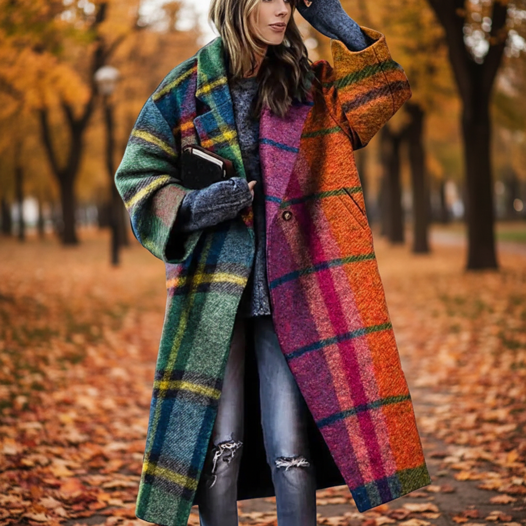 Warm Women's Fall Coat - Pexav