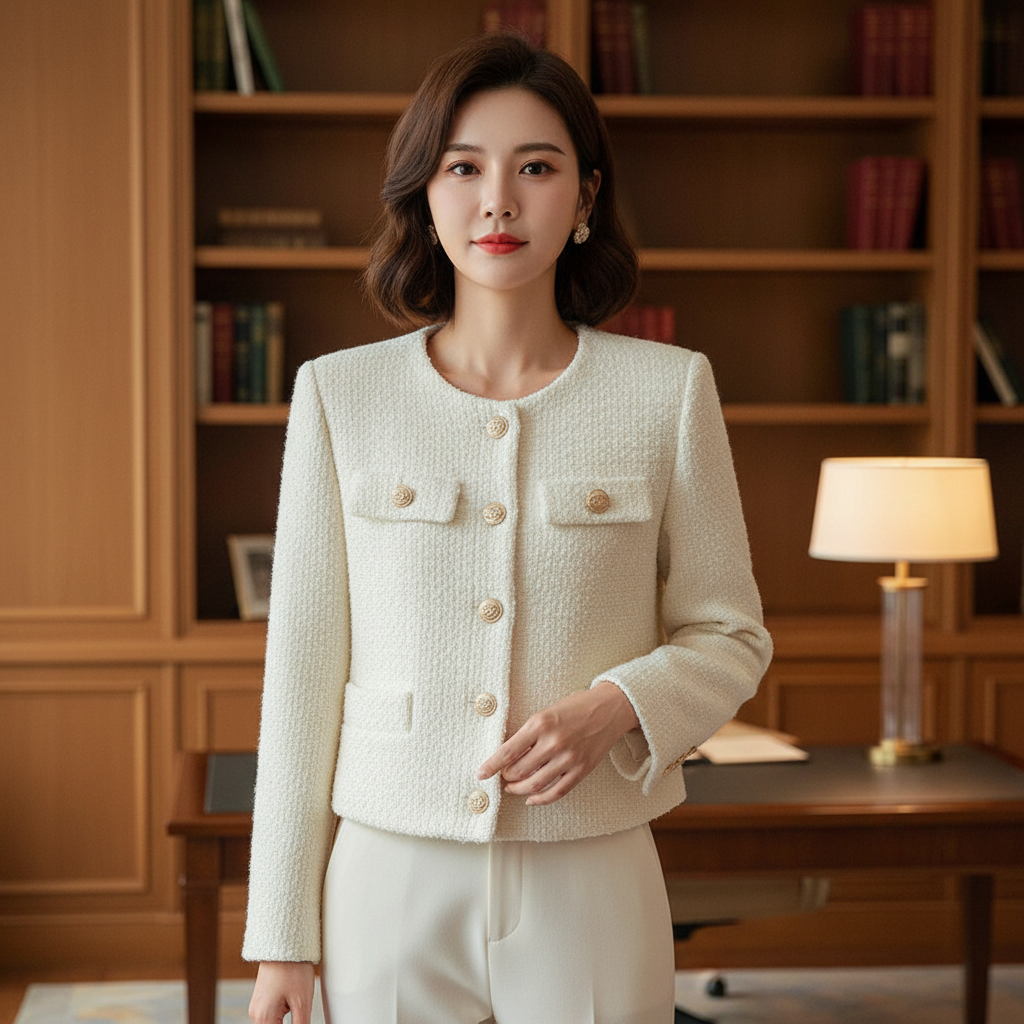 Timeless Wool Blazer for Women - Pexav