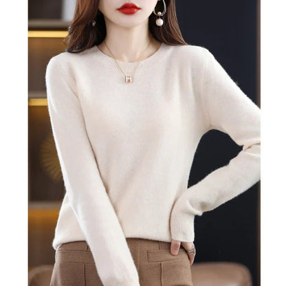 Luxurious Soft Cashmere Women's Crew Sweater