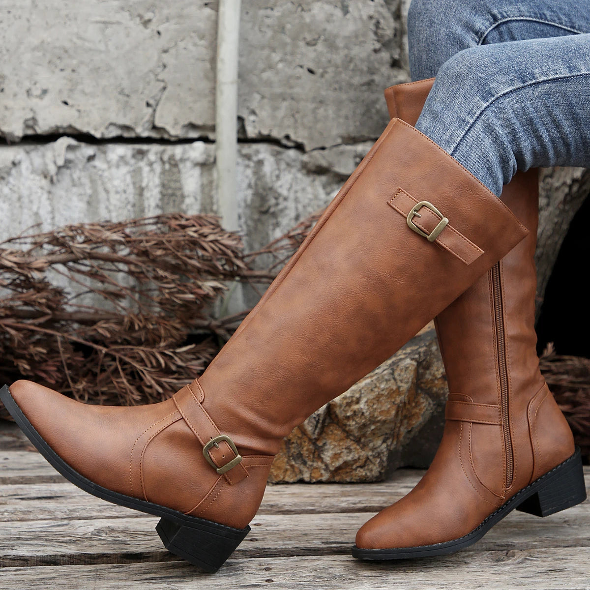Tall Women's Riding Boots - Elegant and Comfortable - Nocini