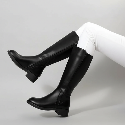 Tall Leather Boots for Ladies - Olytrend