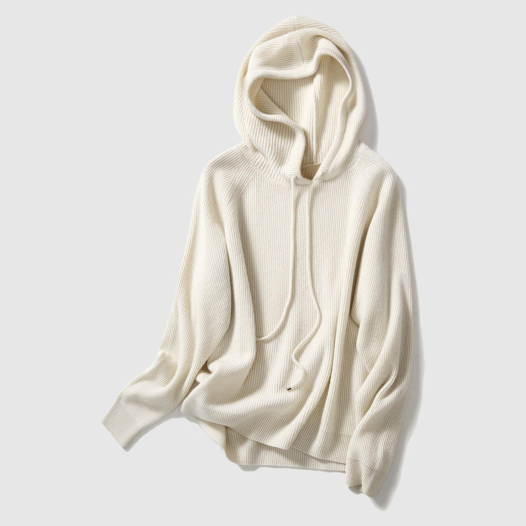 Cozy Women's Oversized Knit Winter Hoodie