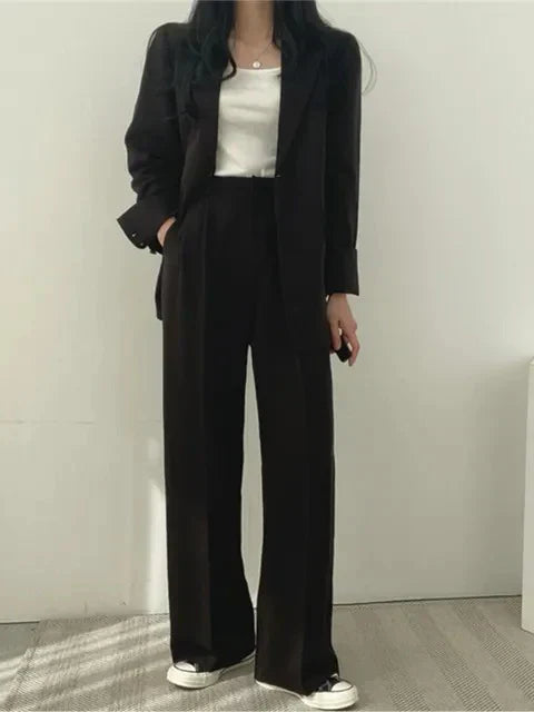 Classic 2pc Ladies Business Suit - Olytrend