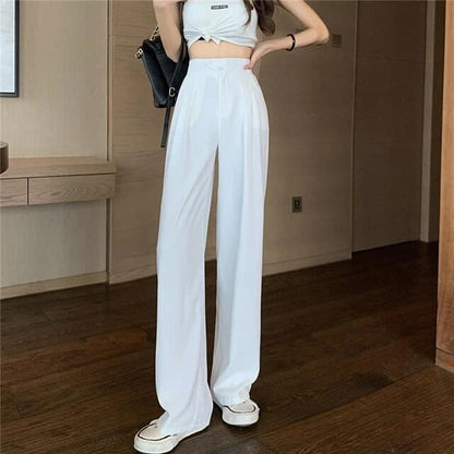 Comfortable High Waisted Wide Leg Women Pants