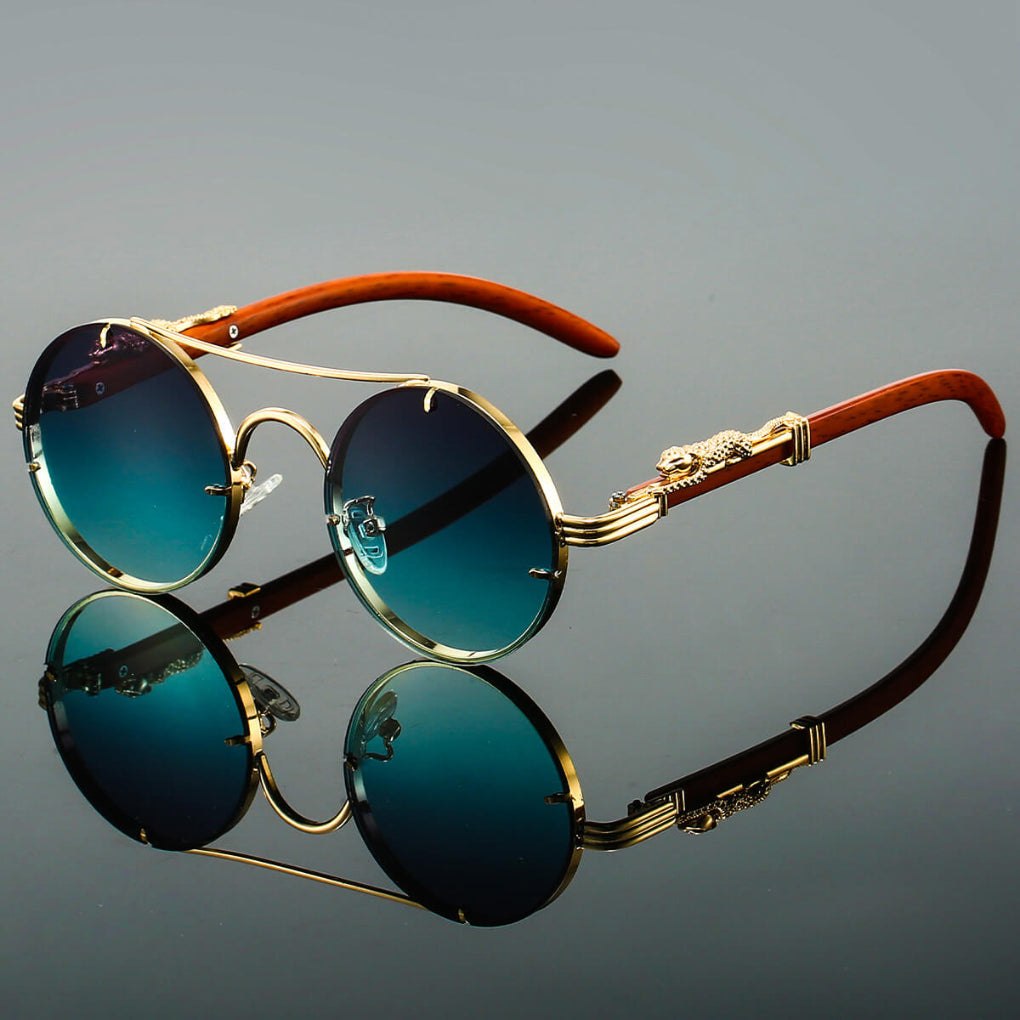 Vintage Metal Aviator Shades