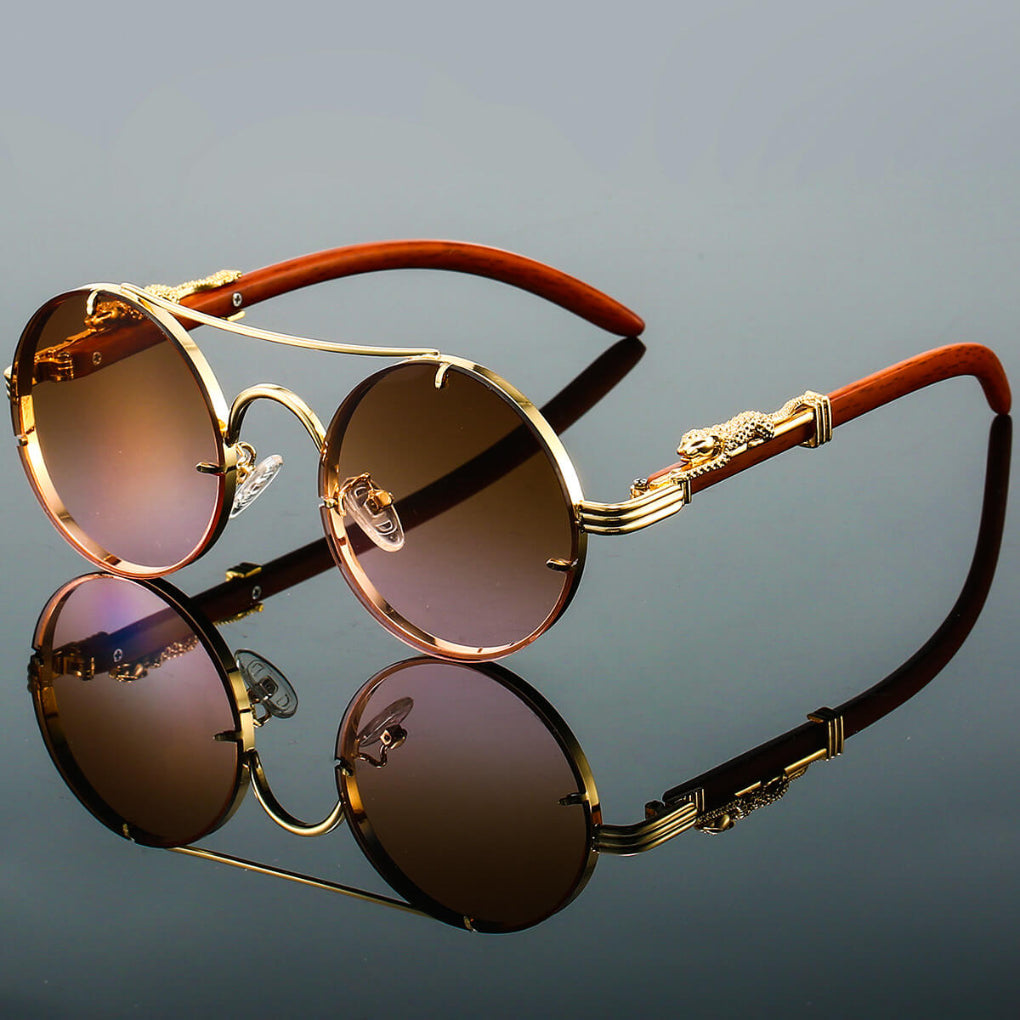 Vintage Metal Aviator Shades