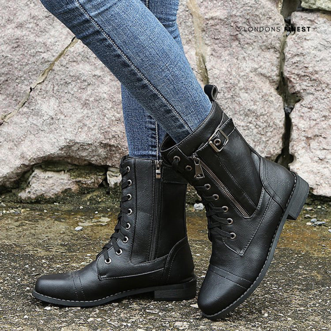 Comfortable Orthopedic Women's Ankle Boots - Olytrend
