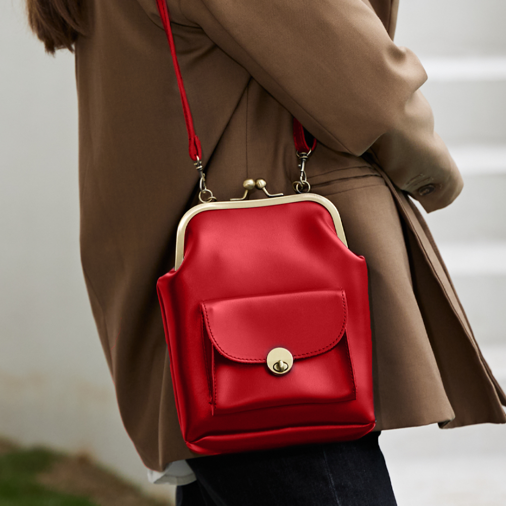 Elegant Faux Leather Tote Handbag