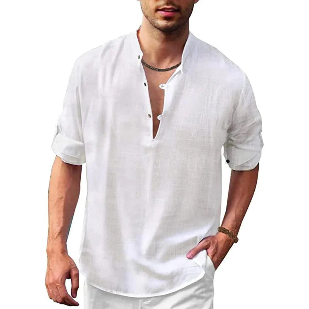 Casual Breathable Cotton Shirt