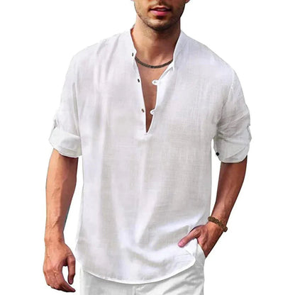 Casual Breathable Cotton Shirt