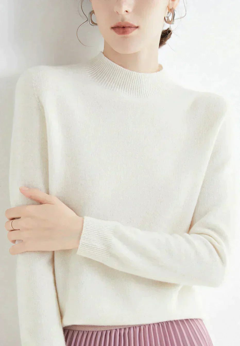 Soft Women's Oversized Long Sleeve Sweater