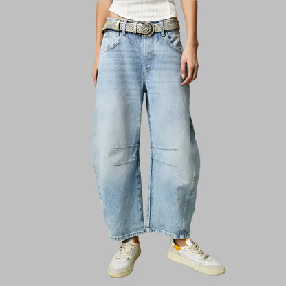Loose Fit Women's Straight Leg Jeans