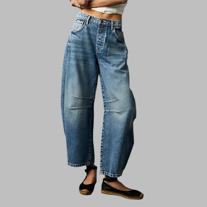 Loose Fit Straight Leg Jeans