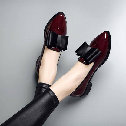 Elegant Pointed Toe Slip On Shoes - Nocini