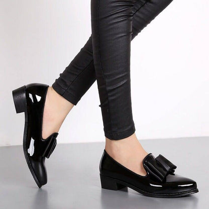 Elegant Pointed Toe Slip On Shoes