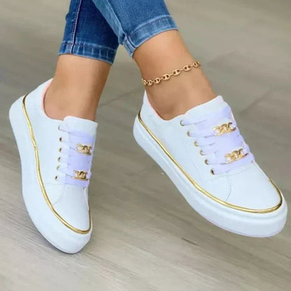 Classic Low Top Women's Sneakers - Casual Comfort Shoes
