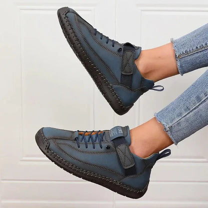 Classic Ladies Lace-Up Sneakers