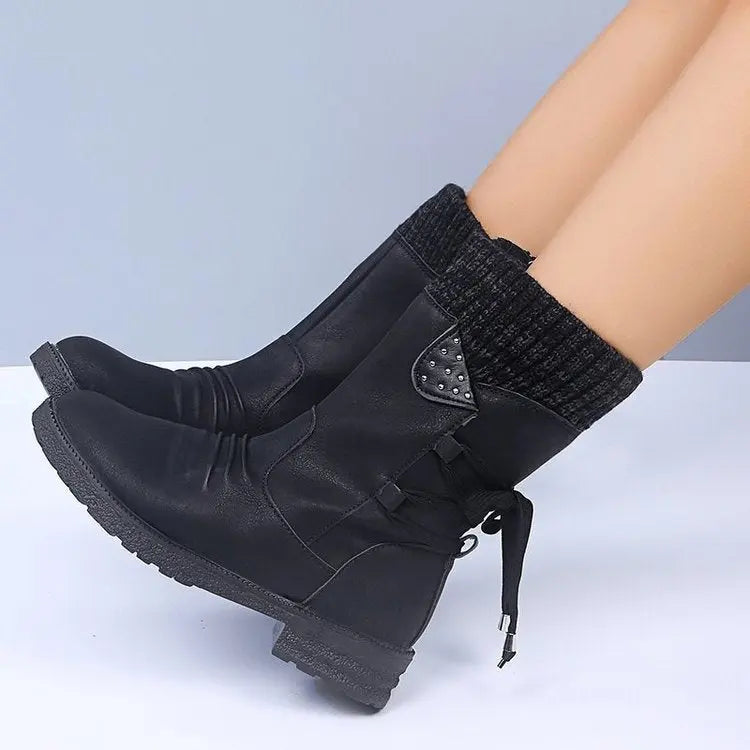Stylish Women's Snow Boots - Warm and Cozy