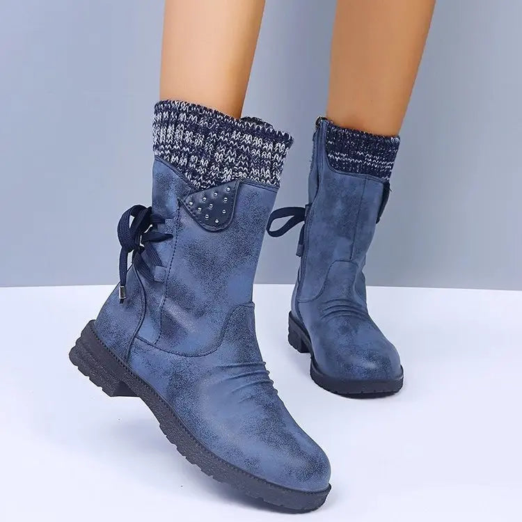 Stylish Women's Snow Boots - Warm and Cozy