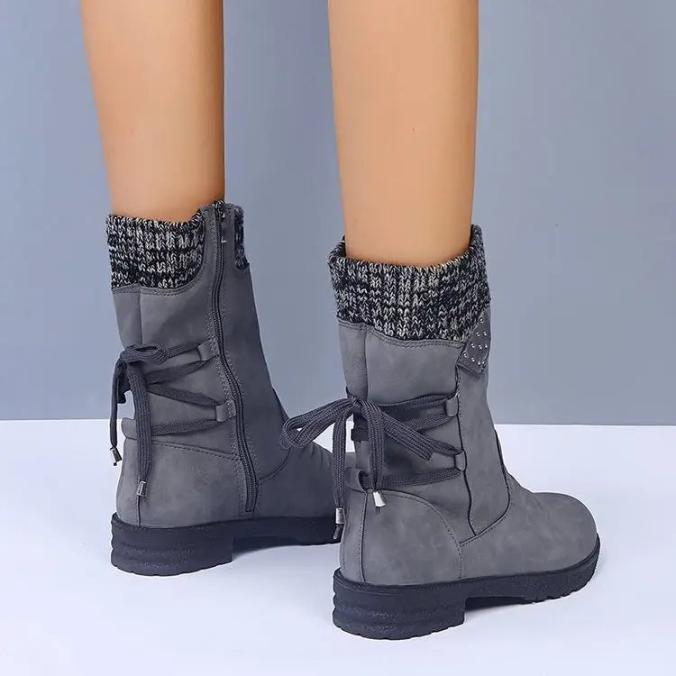 Warm Waterproof Snow Boots for Women - Nocini
