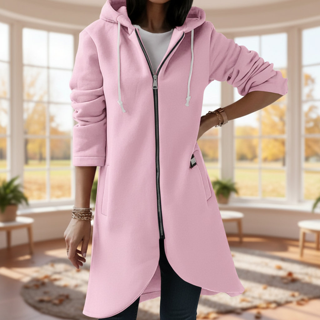 Warm Hooded Waistcoat for Women - Pexav