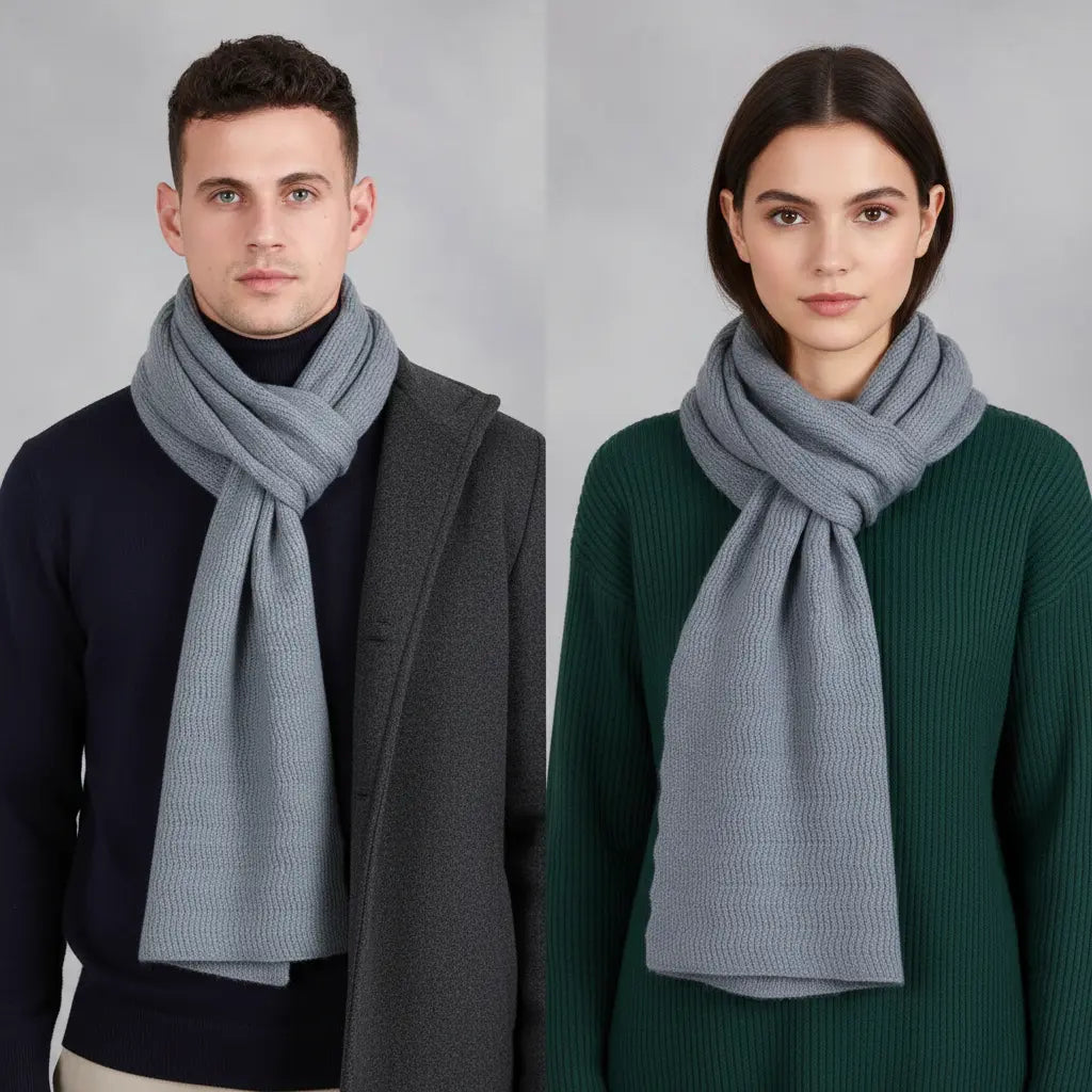 Soft Chunky Winter Scarf - Pexav
