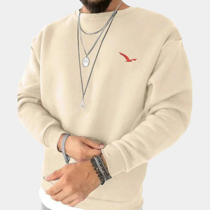 Cozy Classic Men's Crew Sweater