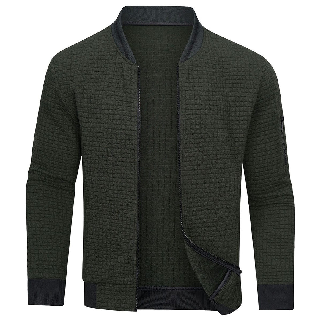 Cozy Fleece Men's Zip Sweater - Olytrend