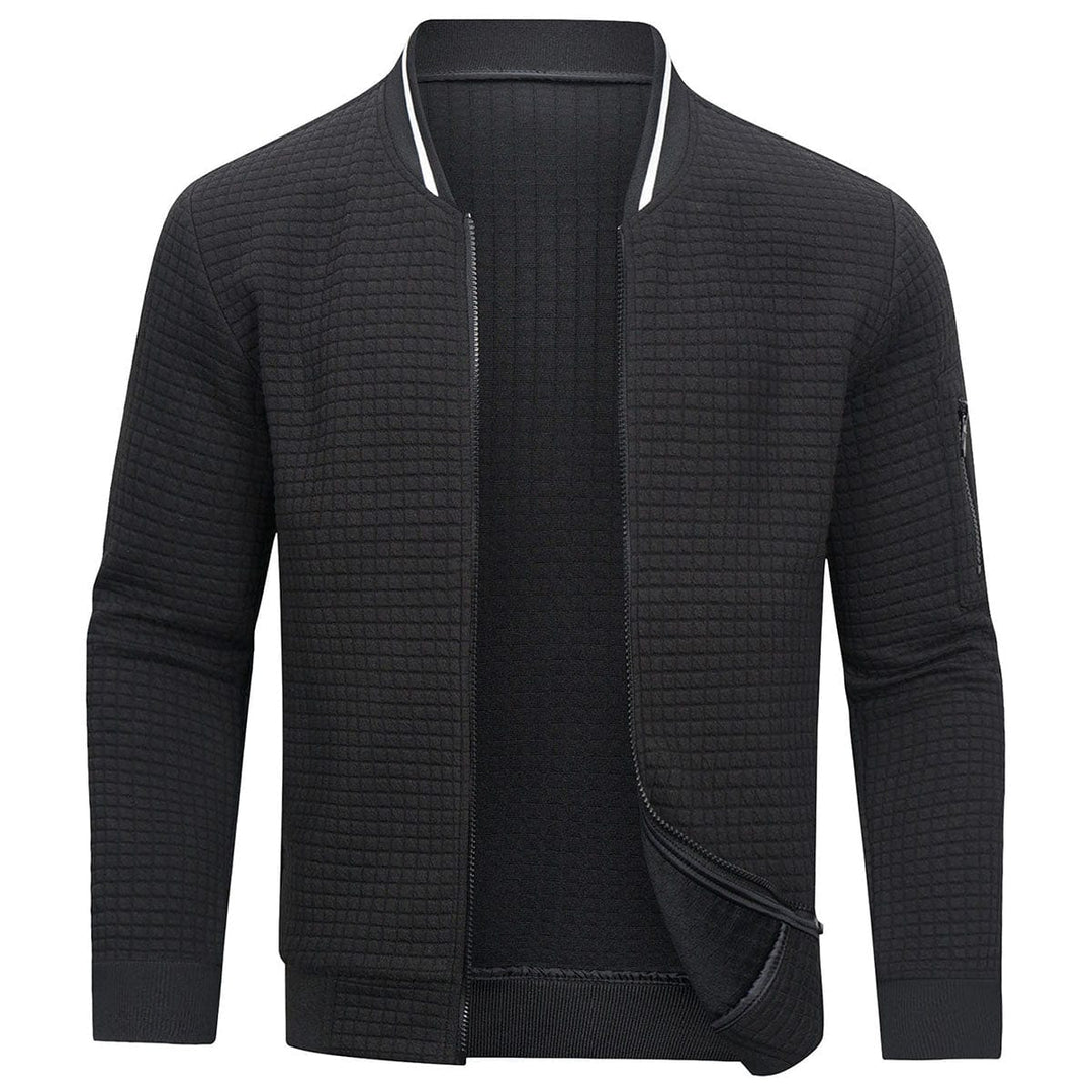 Cozy Fleece Men's Zip Sweater