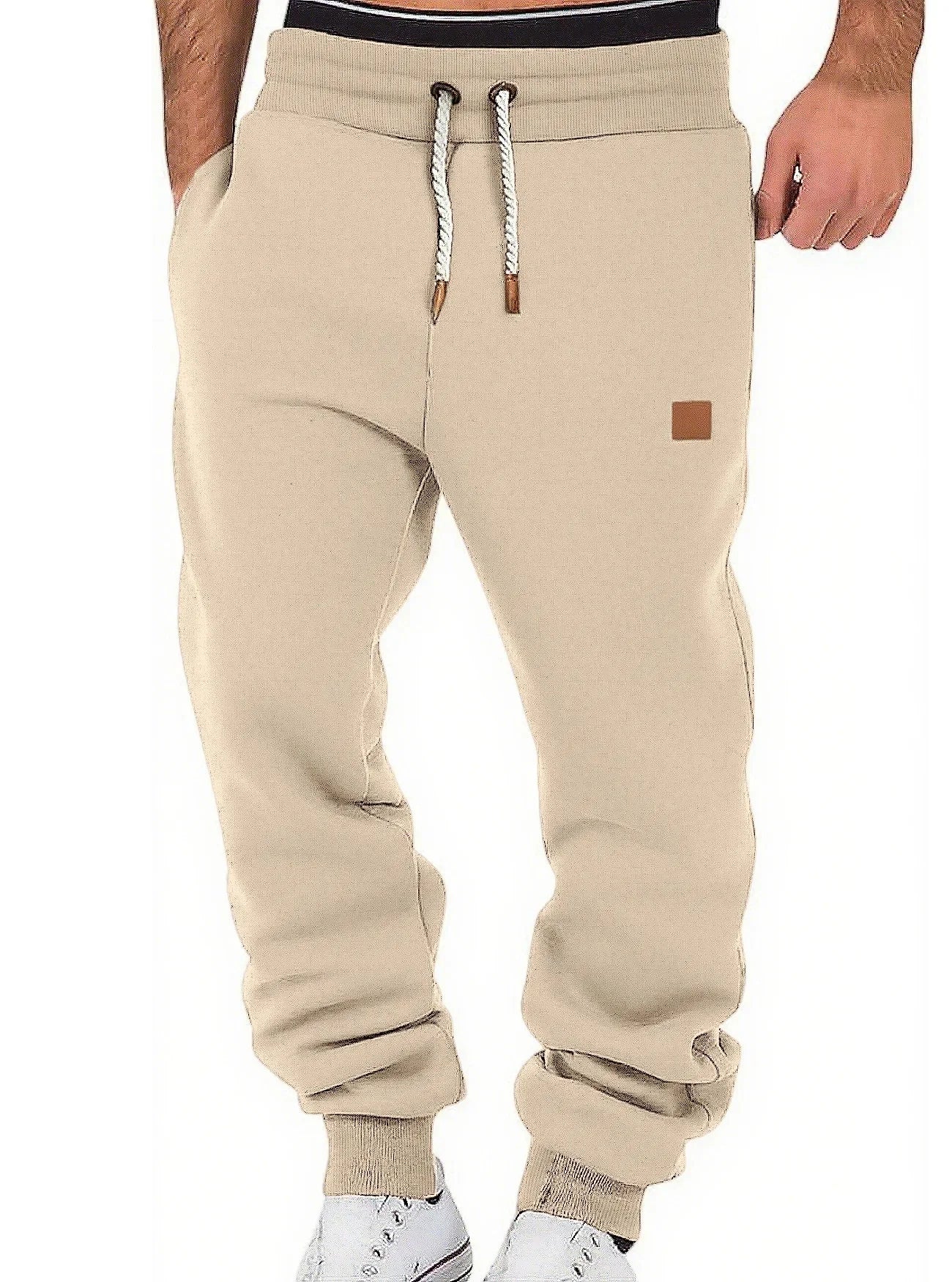 Men's Slim Fit Elastic Waist Joggers Pants