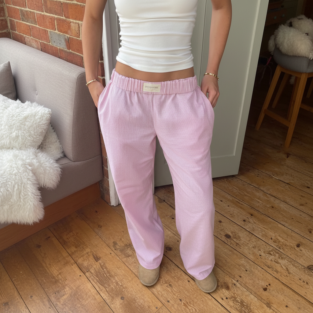 Comfortable Elastic Lounge Pants - Pexav