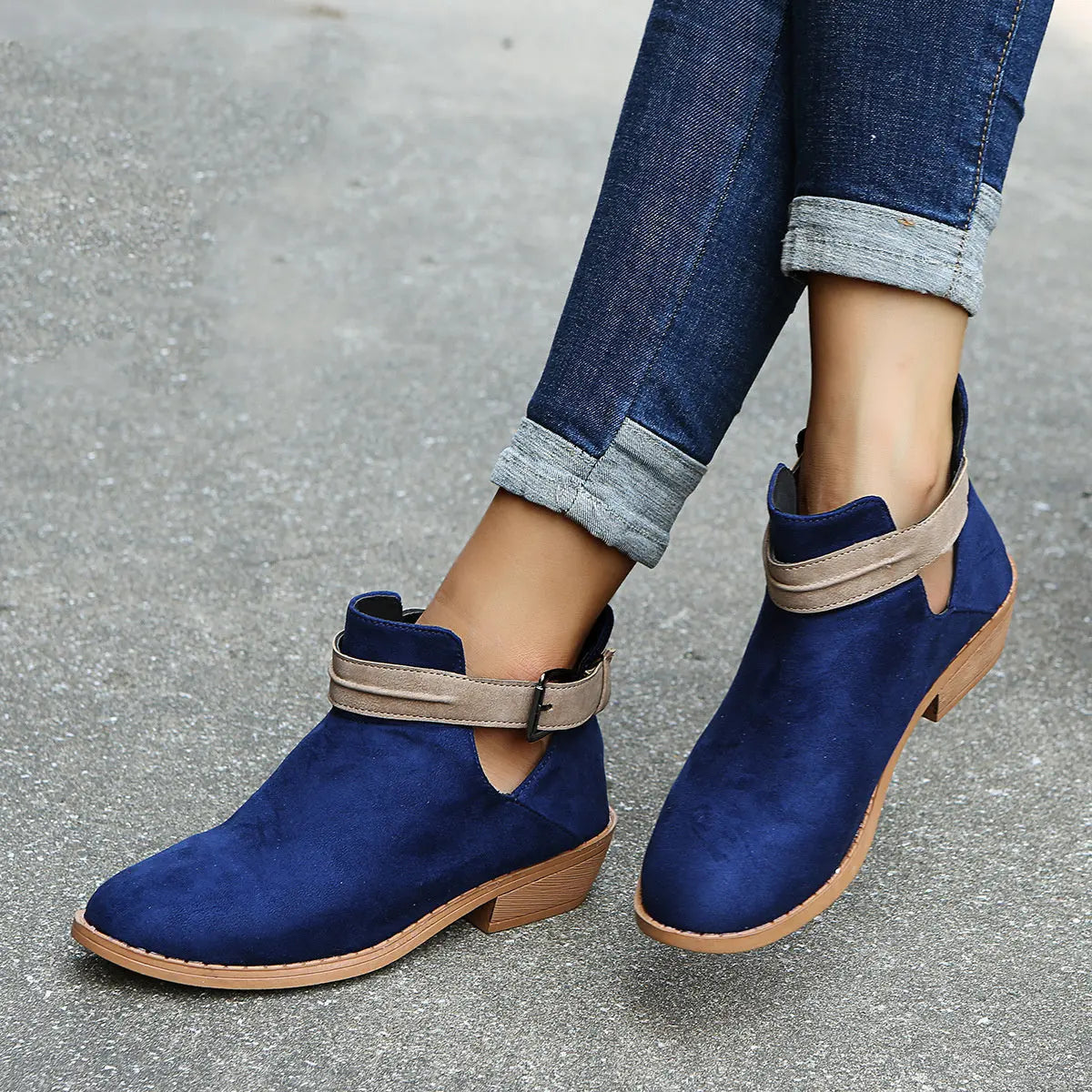 Fashionable Leopard Ankle Boots for Women - Nocini