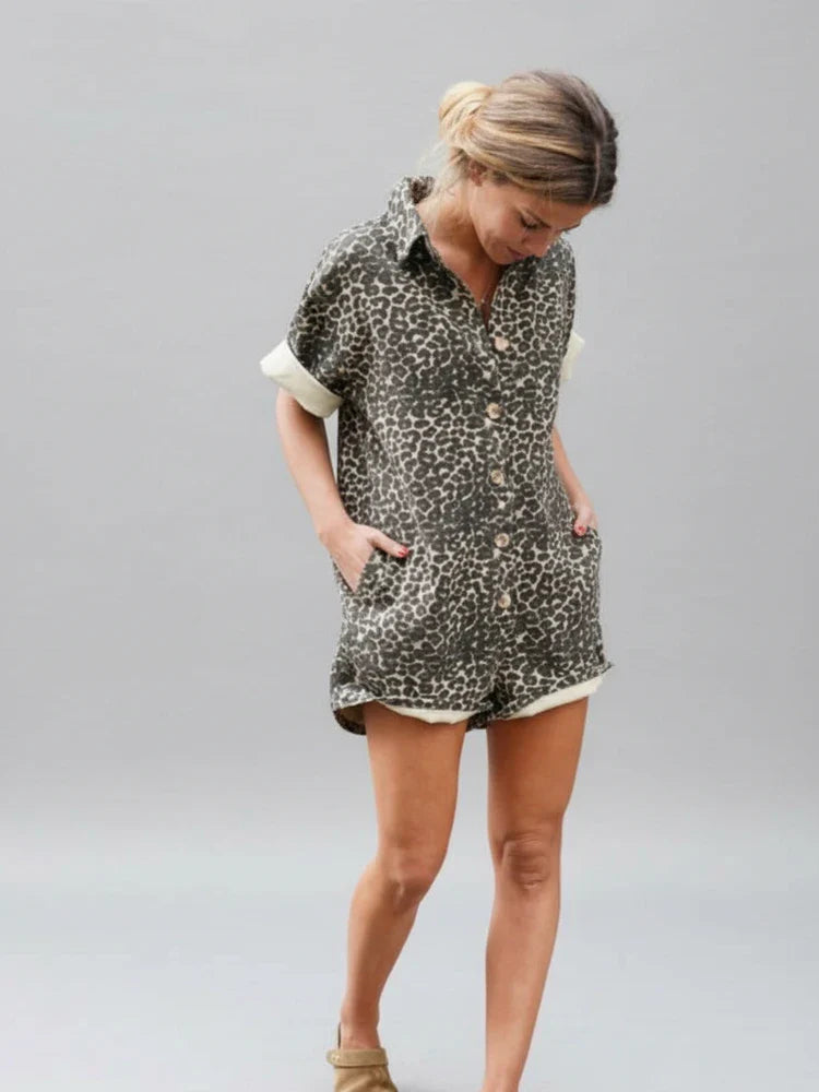 Ladies' Spotted Jumpsuit