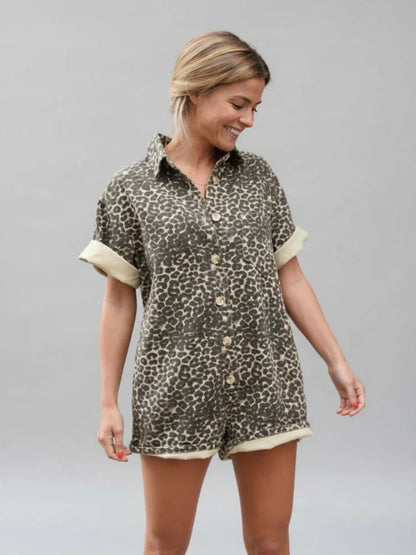 Ladies' Spotted Jumpsuit - Olytrend