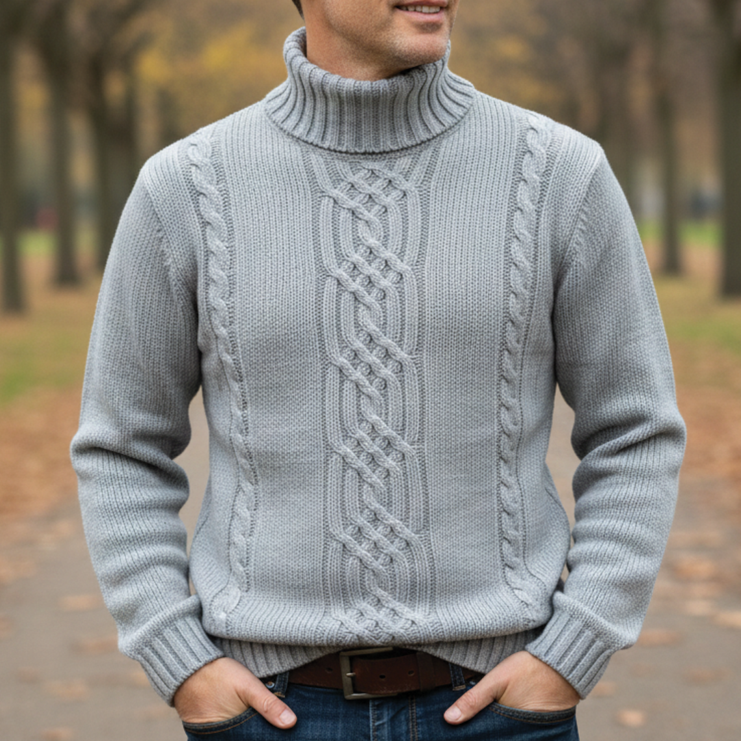 Classic Cozy Cable Sweater